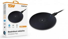 ALIGATOR Mobile device charger, headphones, smartphone, black, USB, wireless charging, indoor