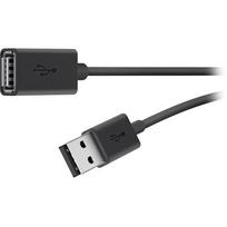 BELKIN USB 2.0 A Male to Female 1.8m USB Cable, Black