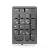 LENOVO Wireless Numeric Keypad, Universal Bluetooth/USB/RF Wireless, Grey