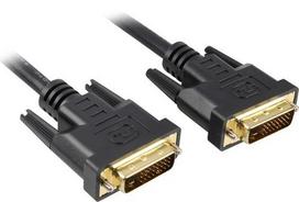 PremiumCord DVI-D (M)/DVI-D (M), 3m DVI cable, Black