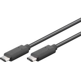 PremiumCord ku31cc1bk USB cable, USB 3.2 Gen 1 (3.1 Gen 1), 1 m, USB-C, Black
