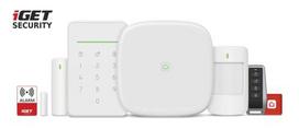 IGET M5-4G Premium Wi-Fi Security Alarm System, White