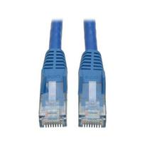 TRIPP LITE N201-005-BL Cat6 Gigabit Snagless Molded (UTP) Ethernet Cable (RJ45 M/M), PoE, Blue, 5 ft (1.52 m)
