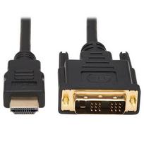 TRIPP LITE P566-006 HDMI to DVI Adapter Cable (HDMI to DVI-D Male/Male), 6 ft (1.8 m)