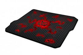 C-Tech Anthea Cyber Gaming Mouse Pad, Black, Red