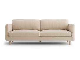 Keturvietė sofa Micadoni Eden, Nude