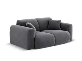 Dvivietė sofa Micadoni Nolio, Dark Grey