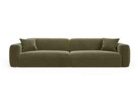 Keturvietė sofa Micadoni Strino, Green