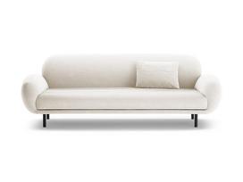 Trivietė sofa Micadoni Poppy, White