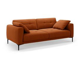 Sofa Micadoni Home MIC_4S_44_F1_Bemy7, oranžinė