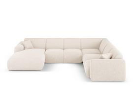 Minkštas kampas Cosmopolitan Design Nolio, smėlio spalvos