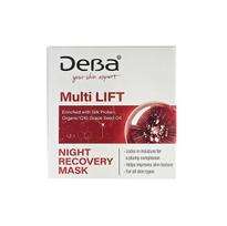 DeBa Multi Lift atkuriamoji naktinė veido kaukė, 50 ml