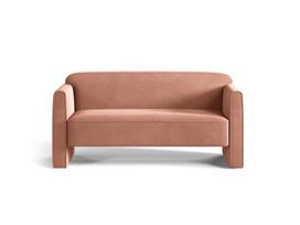 Dvivietė sofa Micadoni Abby, Pink
