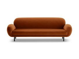 Trivietė sofa Micadoni Poppy, Terracotta