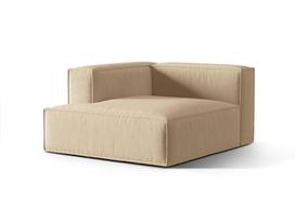 Modulinė sofa Micadoni Home Mic_CHL_88_F1_Nuria2, smėlio spalvos
