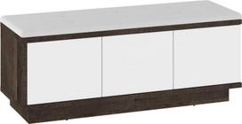 Hybrid HYB-02 Kanapa 3D koridoriaus suoliukas – Ąžuolas Grange / Balta aukšto blizgumo / Eko balta