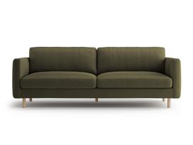 Keturvietė sofa Micadoni Eden, Moss Green Melange