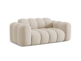 Dvivietė sofa Micadoni Treno, Dark Beige