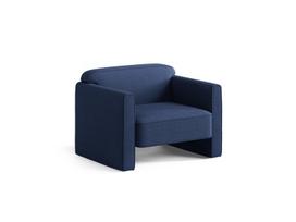 Fotelis krėslas Micadoni Abby, Navy Blue