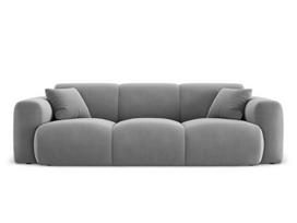 Trivietė sofa Micadoni Nolio, Light Grey