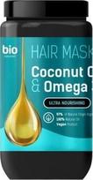 BIO NATURELL plaukų kaukė su kokosų aliejumi ir omega-3, 946 ml