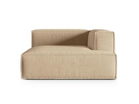 Modulinė sofa Micadoni Home MIC_CHR_L_88_F1_Nuria2, smėlio spalvos
