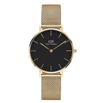 DANIEL WELLINGTON MOTERŲ LAIKRODIS DW00100349 - PETITE EVERGOLD 28mm (zw501c)