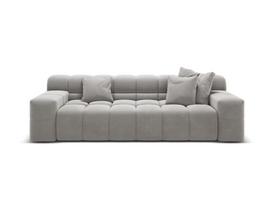 Trivietė sofa Micadoni Hawaii, Silver