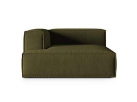 Modulinė sofa Micadoni Home Mic_CHL_L_88_F1_Nuria6, tamsiai žalia