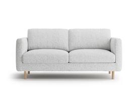 Dvivietė sofa Micadoni Eden, Light Grey Melange