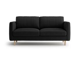 Dvivietė sofa Micadoni Eden, Black