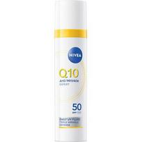Veido fluidas Nivea Q10 Anti-Wrinkle Expert Daily UV Fluid SPF 50, 40 ml