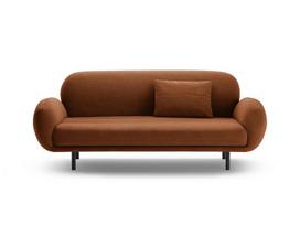 Dvivietė sofa Micadoni Poppy, Terracotta
