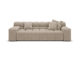 Trivietė sofa Micadoni Hawaii, Cappuccino