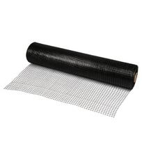 Universalus plastikinis tvoros tinklas Bradas Uninet, 1,5 x 50 m, juodas