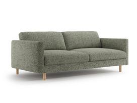 Keturvietė sofa Micadoni Eden, Moss Green Melange