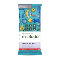 Mr. Soda universalios drėgnos servetėlės, 25 vnt.