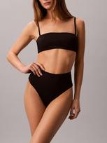 CALVIN KLEIN Moteriška maudymosi liemenėlė, BANDEAU W STRAPS