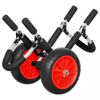 Surf vežimėlis, banglentčių transportavimo vežimėlis, sulankstomas, paminkštintos PU padangos, iki 45 kg L64 x W55 x H38,5 cm