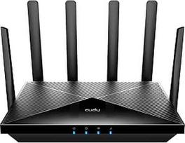 "Cudy" 4G LTE Cat 6 WLAN maršrutizatorius, LTE modemas maršrutizatorius, dviejų SIM kortelių 4G korinio ryšio maršrutizatorius, AC1200 Dual Band WLAN, 4 Gigabit prievadai, OpenVPN, WireGuard, Band Lock, TTL, at Command, LT700