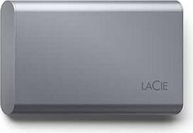 "LaCie Mobile SSD Secure" 1 TB, 10Gb/s USB 3.1 C tipo, "PC Mac iPad" ir "iPhone", kosminės pilkos spalvos, duomenų gelbėjimo paslauga (STKH1000800)