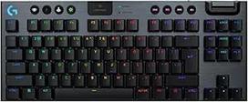 "Logitech G G915 X Lightspeed TKL" žemo profilio belaidė žaidimų klaviatūra - JAV QWERTY išdėstymas