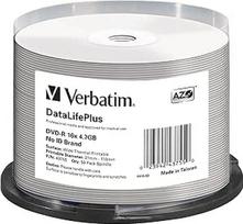 "Verbatim" 43755 4,7GB 16x DVD-R spausdinamasis diskas - 50 vnt.