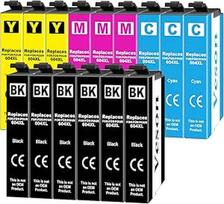 "Veson" 15 pakuočių 604XL spausdintuvo kasečių pakaitalas, suderinamas su "Epson Expression Home XP-4205 XP-4200 XP-3205 XP-3200 XP-2200 XP-2205, suderinamas su "Epson Workforce WF-2950 WF-2935 WF-2930 WF