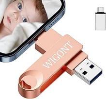 128GB USB atmintinė "iPhone", įvairių sąsajų USB atmintinė i0S/pad/PC/Type C, metalinis rašiklis, graži ir patvari, skirta saugoti daugiau nuotraukų ir vaizdo įrašų