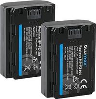 2 x "Blumax" baterija, suderinama su "Sony NP-FZ100" | 2040 mAh - skirta "Alpha 9 II" / A9 A9S / 7C 7R4 / FX30 // A7C A7 III - IV / A1 6600 / Ilce 6600 / Ilme FX30