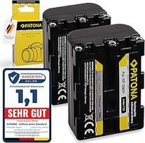 2x baterija NP-FM55H | FM50 | QM51, skirta "Sony DCR-HC14" | PC101 | PC105 | PC110 | PC115 | PC120E | PC330 | PC6E | PC9E...