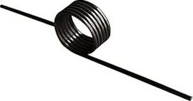 5 vnt. 2,5 mm vielos skersmens V formos sukimo spyruoklės 2/4/6 posūkiai 45/90/180/240° apima kampines sukimo spyruokles, 2,5 x 28 x 4 posūkiai x 90