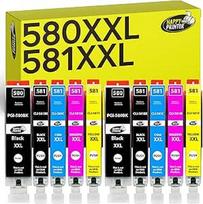 580XXL 581XXL rašalo kasetės suderinamos su Canon PGI-580 CLI-851 Tinka Pixma TS705a TS705 TS6350 TS6350a TS6351a TS6300 TR8550 TS9550 TS6150 TS6250 Multipack 10 kasečių 580