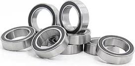 6701-2RS 12 x 18 x 4 (mm) 10 vnt. guolių ABEC-7 61701 6701 63701 6700RS Chromuoto plieno rutuliniai guoliai su juodu guminiu sandarikliu